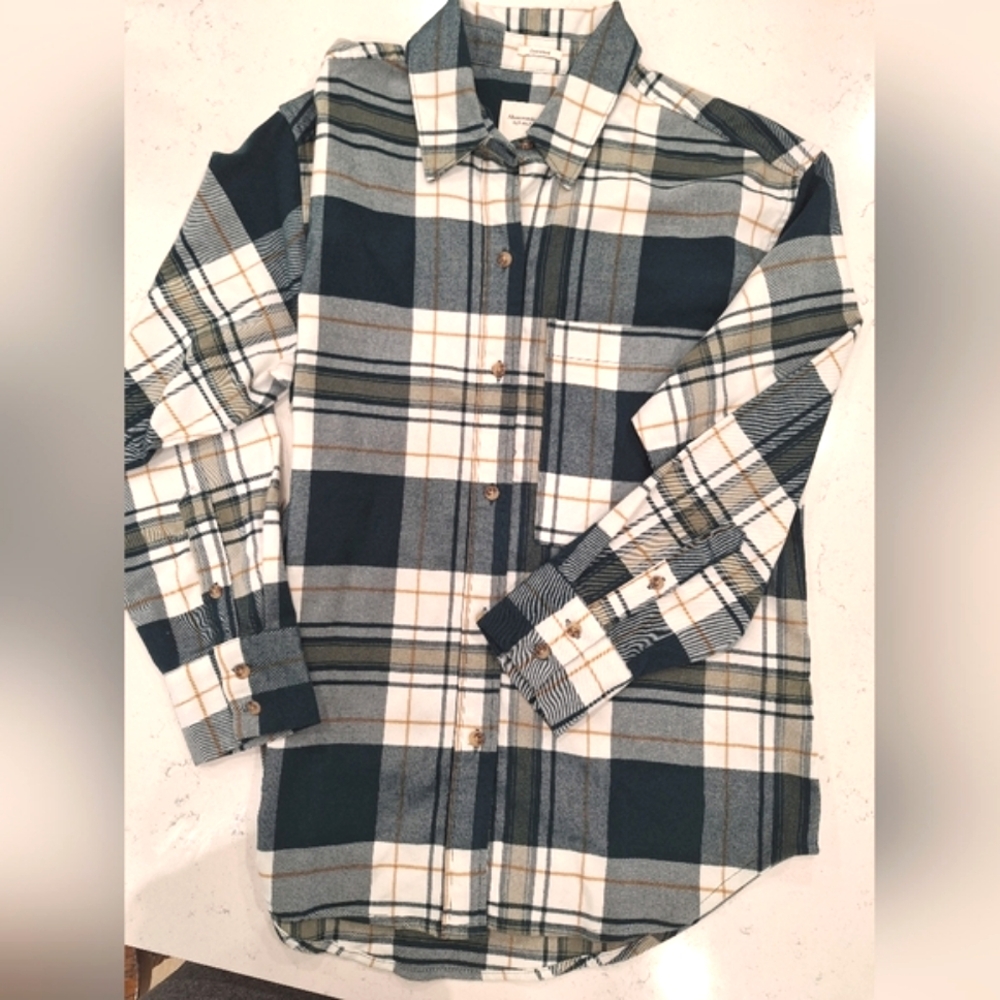 A&F Flannel overshirt